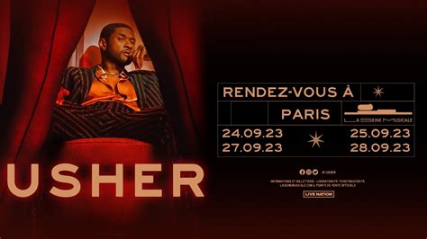 Le Concert Étincelant de Usher à Paris: Une Soirée Inoubliable de Musique et de Danse !